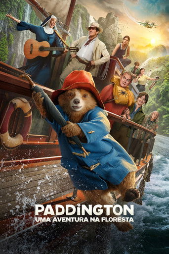 capa paddington: uma aventura na floresta
