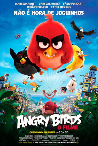 capa angry birds: o filme