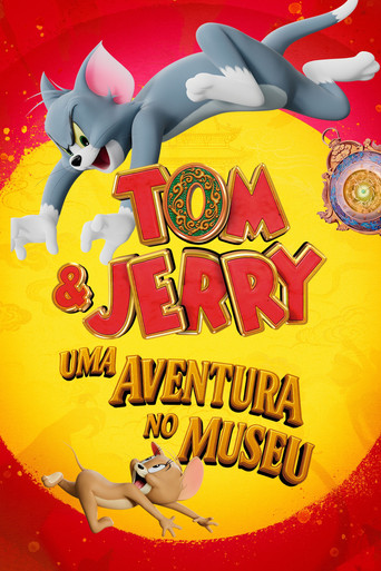 capa tom & jerry: uma aventura no museu