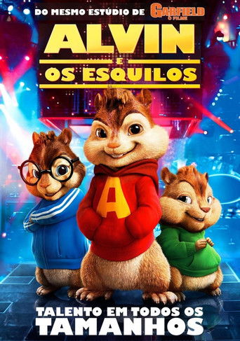 capa alvin e os esquilos