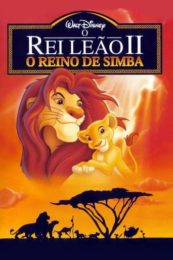 capa o rei leão ii: o reino de simba