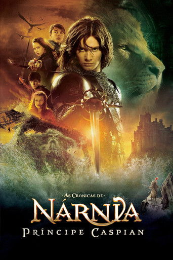 capa as crônicas de nárnia: príncipe caspian