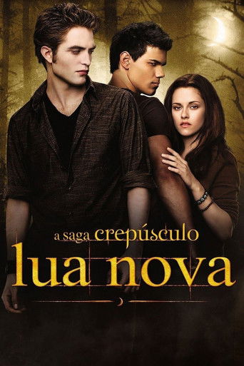 capa a saga crepúsculo: lua nova